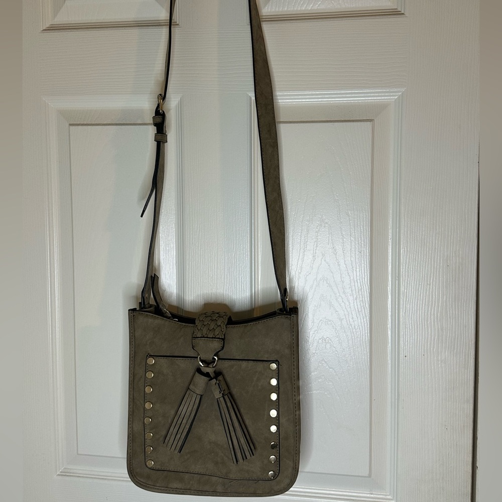 NWT suede purse